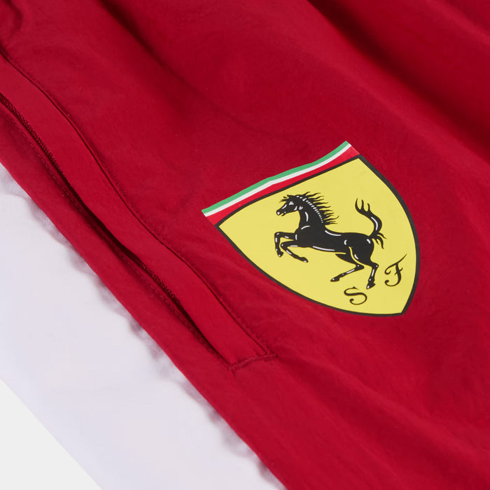Scuderia Ferrari 2025 Drivers T7 Oversized Mens Pants (Dark Cherry)
