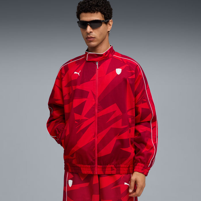 Scuderia Ferrari HP 20 Years of Red T7 Track Mens Jacket (Rosso Corsa)