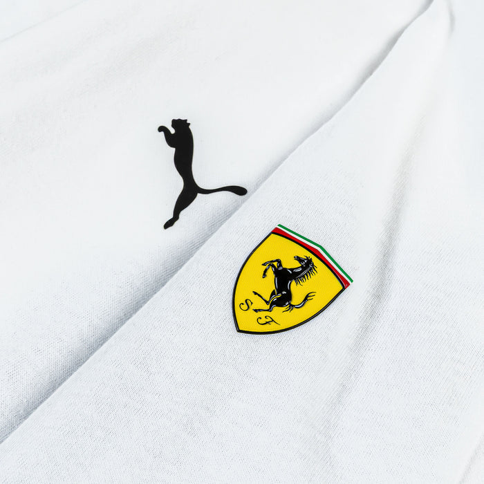 Scuderia Ferrari Miami Oversized Mens Short Sleeve Shirt (Puma White)