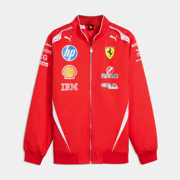 Scuderia Ferrari Replica Drivers Bomber Mens Jacket (Puma Red)