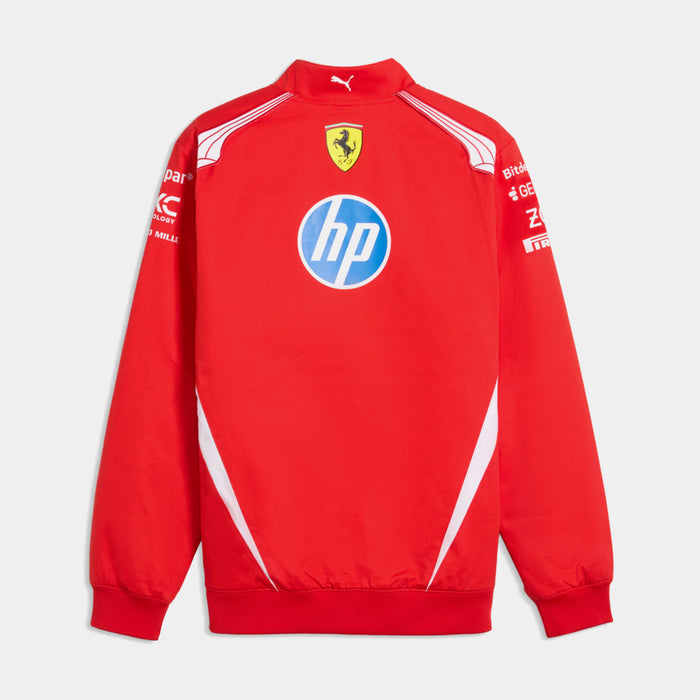 Scuderia Ferrari Replica Drivers Bomber Mens Jacket (Puma Red)