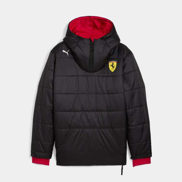 Scuderia Ferrari Team Motorsport Reversible Mens Jacket (Dark Cherry)