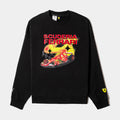 Scuderia Ferrari Vegas Graphic Crew Mens Sweatshirt (Black/Red)