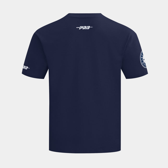 Seattle Mariners All Pro Mens Short Sleeve Shirt (Navy/White)