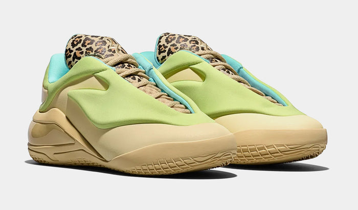 Shai 001 Lace Up Cheetah Grade School Basketball Shoes (Cheetah)