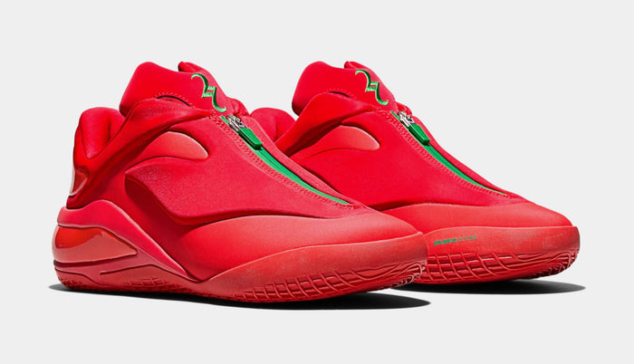 Shai 001 Winter Red Mens Basketball Shoes (Red/Green) Limit One Per Customer