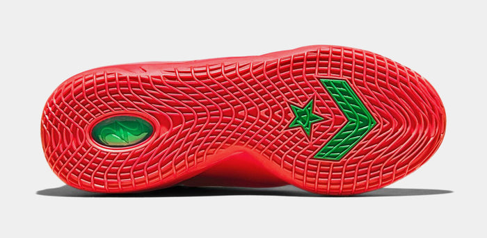Shai 001 Winter Red Mens Basketball Shoes (Red/Green) Limit One Per Customer