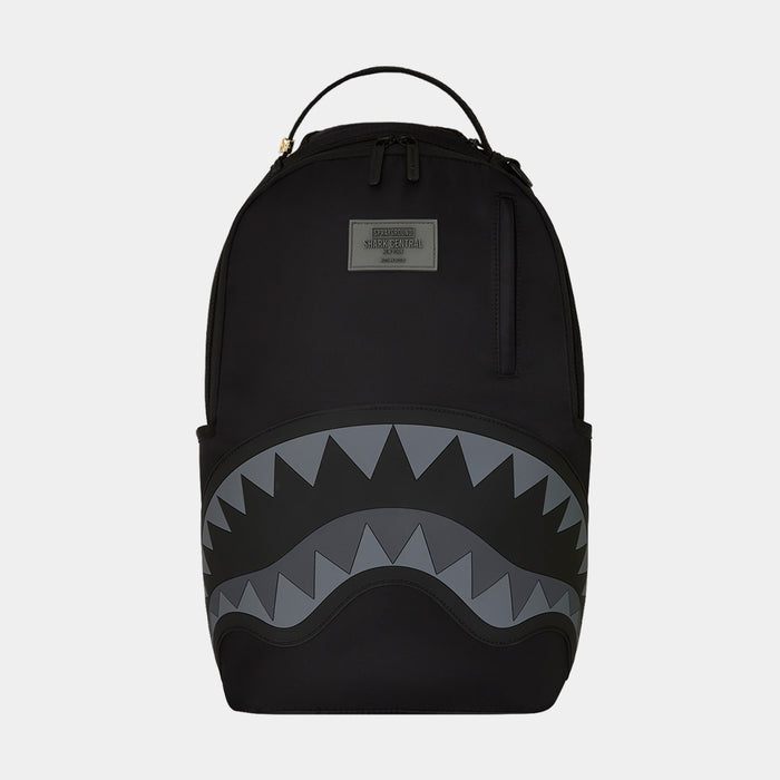 Shark Central Nylon Mens Backpack (Black/Grey/Black)
