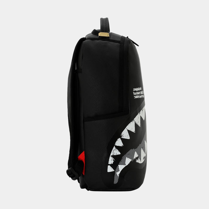 Shark Central Scribble Dibble Mens Backpack (Grey/Black)