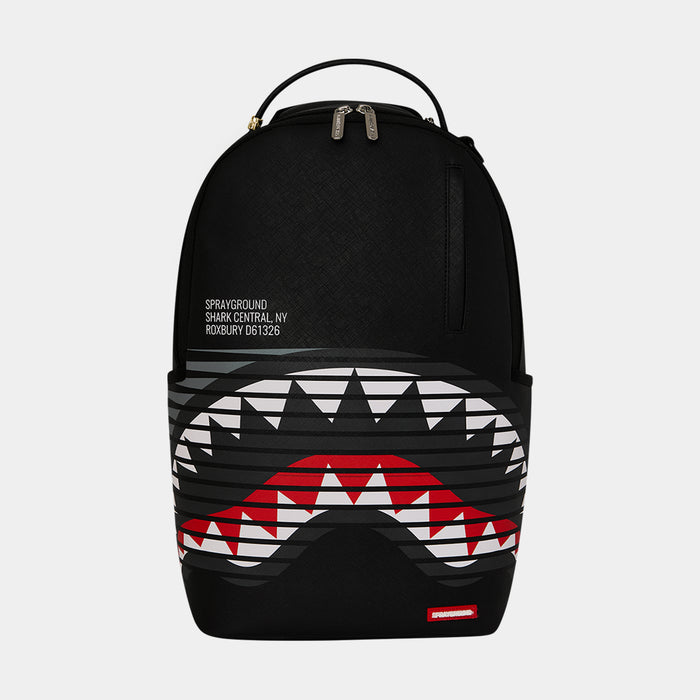 Shark Central Wave Mens Backpack (Black/White)