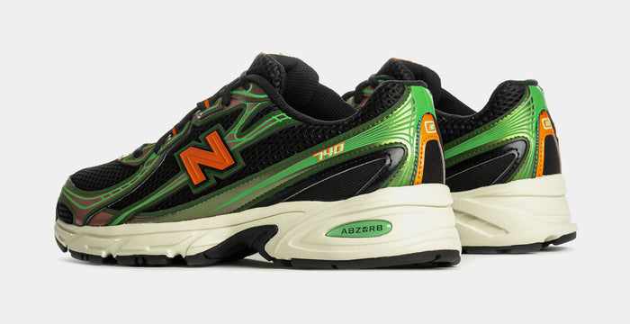 Shoe Palace Exclusive New Balance 740 Mens Lifestyle Shoes (Green/Black)
