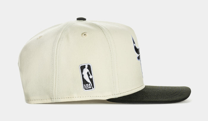 Shoe Palace Exclusive Chicago Bulls 950AF Snapback Mens Hat (Chrome/Black)
