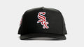 Shoe Palace Exclusive Chicago White Sox Black Red 9Fifty AF Snapback Mens Hat (Black/Red)