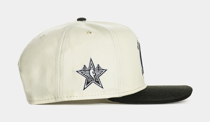 Shoe Palace Exclusive Golden State Warriors 950AF Snapback Mens Hat (Chrome/Black)