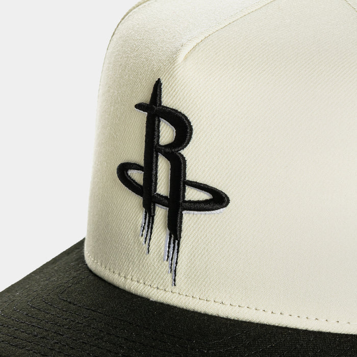 Shoe Palace Exclusive Houston Rockets 950AF Snapback Mens Hat (Chrome/Black)