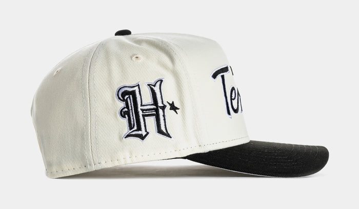 Shoe Palace Exclusive Houston Texans Script 950AF Snapback Mens Hat (Chrome/Black)