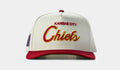 Shoe Palace Exclusive Kansas City Script 950AF Snapback Mens Hat (Chrome/Red)