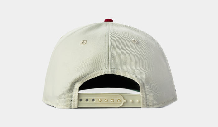 Shoe Palace Exclusive Kansas City Script 950AF Snapback Mens Hat (Chrome/Red)