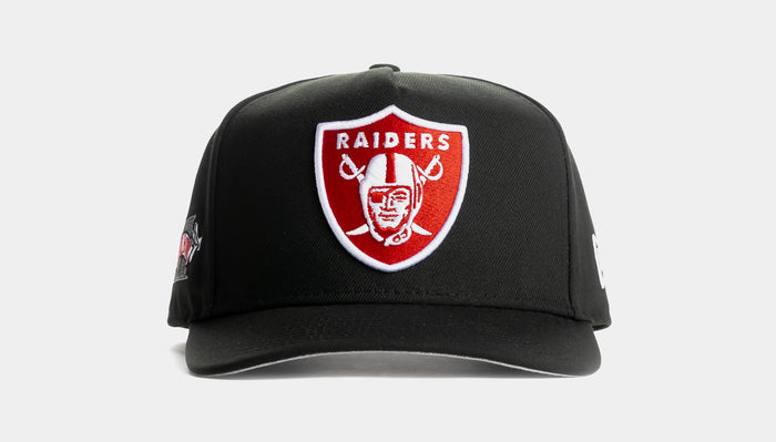 Shoe Palace Exclusive Las Vegas Raiders Black Red 9Fifty AF Snapback Mens Hat (Black/Red)