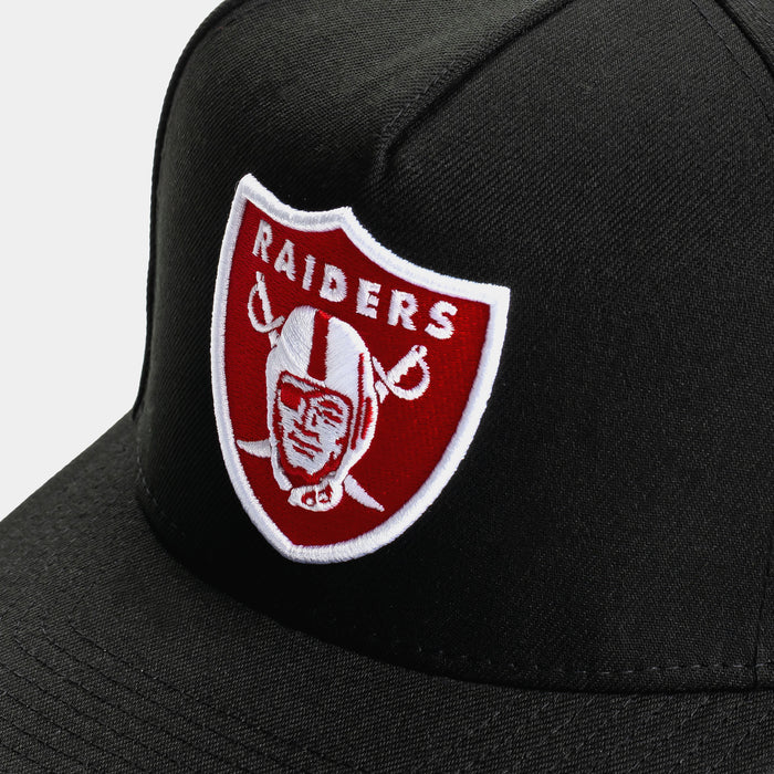 Shoe Palace Exclusive Las Vegas Raiders Black Red 9Fifty AF Snapback Mens Hat (Black/Red)
