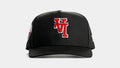 Shoe Palace Exclusive Los Angeles Dodgers Black Red 9Fifty AF Snapback Mens Hat (Black/Red)