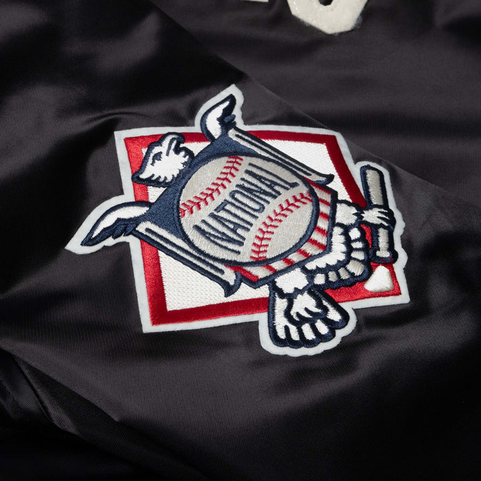Shoe Palace Exclusive Los Angeles Dodgers Originals Satin Mens Jacket (Black/White)