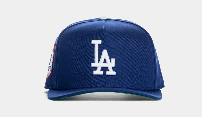 Shoe Palace Exclusive Los Angeles Dodgers Stadium Patch 950AF Snapback Mens Hat (Blue/White)