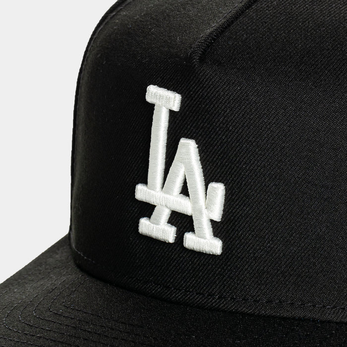 Shoe Palace Exclusive Los Angeles Dodgers Stadium Patch 950AF Snapback Mens Hat (Black/White)