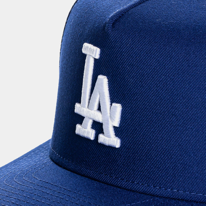 Shoe Palace Exclusive Los Angeles Dodgers Stadium Patch 950AF Snapback Mens Hat (Blue/White)