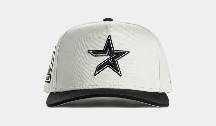 Shoe Palace Exclusive MLB Houston Astros 950AF Snapback Mens Hat (Chrome/Black)