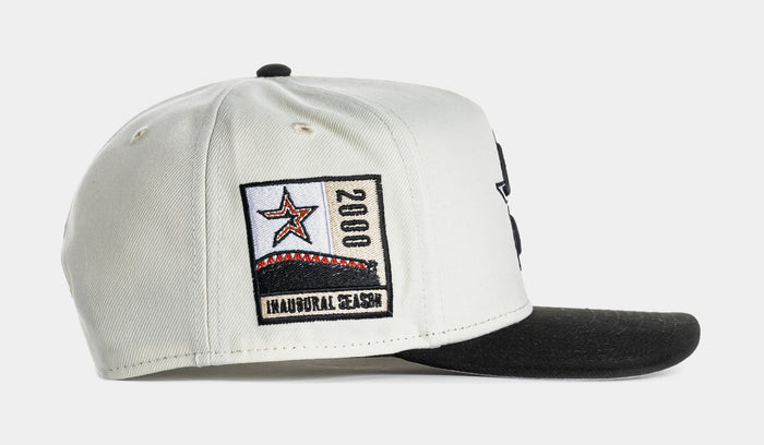 Shoe Palace Exclusive MLB Houston Astros 950AF Snapback Mens Hat (Chrome/Black)