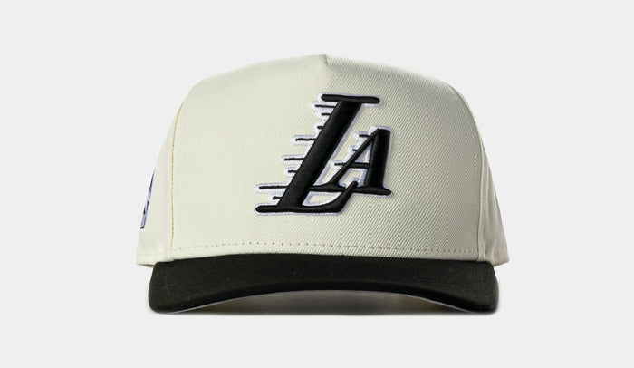 Shoe Palace Exclusive NBA Los Angeles Lakers 950AF Snapback Mens Hat (Black/Chrome)