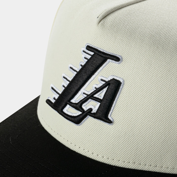 Shoe Palace Exclusive NBA Los Angeles Lakers 950AF Snapback Mens Hat (Black/Chrome)