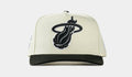 Shoe Palace Exclusive NBA Miami Heat 950AF Snapback Mens Hat (Chrome/Black)