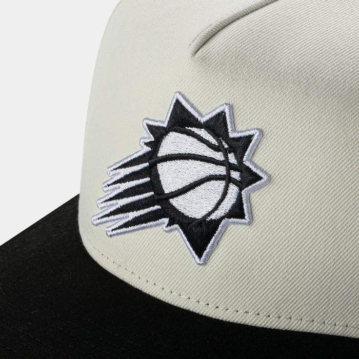 Shoe Palace Exclusive NBA Phoenix Suns 950AF Snapback Mens Hat (Chrome/Black)