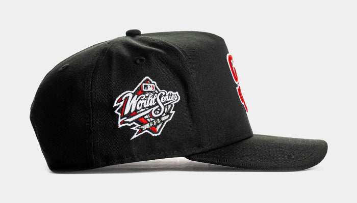 Shoe Palace Exclusive San Diego Padres Black Red 9Fifty AF Snapback Mens Hat (Black/Red)