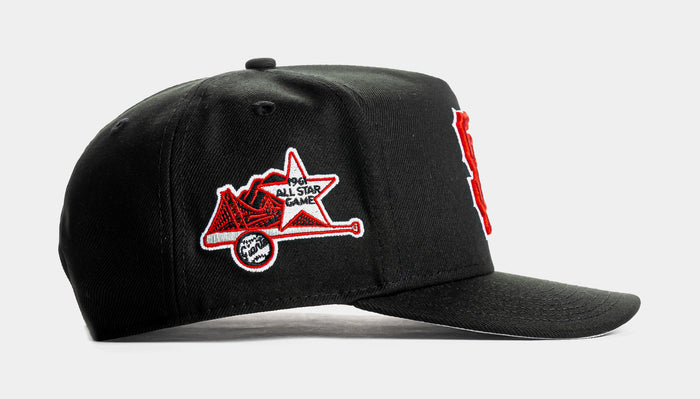 Shoe Palace Exclusive San Francisco Giants Black Red 9Fifty AF Snapback Mens Hat (Black/Red)