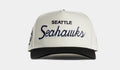 Shoe Palace Exclusive Seattle Seahawks Script 950AF Snapback Mens Hat (Chrome/Black)
