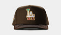 Shoe Palace Exclusive Viva Los Dodgers 950AF Snapback Mens Hat (Brown/Black)