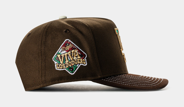 Shoe Palace Exclusive Viva Los Dodgers 950AF Snapback Mens Hat (Brown/Black)