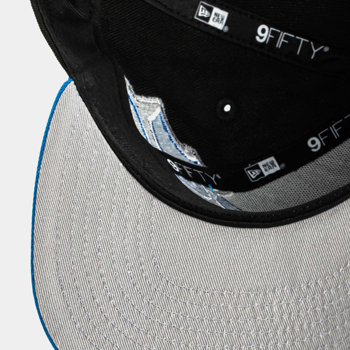 Shoe Palace x New Era NFL 90s Graffiti Exclusive Detroit Lions Snapback Mens Hat (Black/Blue)