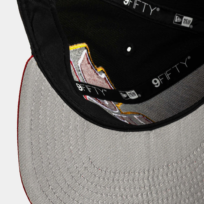 Shoe Palace x New Era NFL 90s Graffiti Exclusive Kansas City Chiefs Snapback Mens Hat (Black/Red)