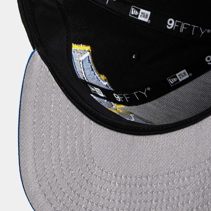 Shoe Palace x New Era NFL 90s Graffiti Exclusive Los Angeles Rams Snapback Mens Hat (Black/Blue)