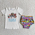 Short sleeve shirt bummie outfits   E4-6
