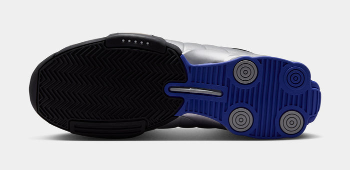 Shox BB4 Black And Metallic Silver Mens Lifestyle Shoes (Black/Metallic Silver/Lapis)