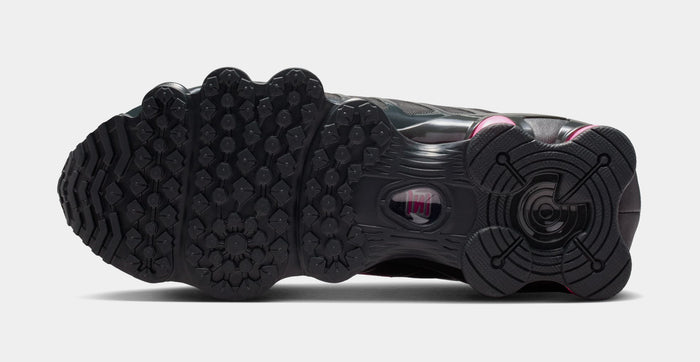 Shox TL Womens Running Shoes (Off Noir/Hyper Pink/Metallic Silver)
