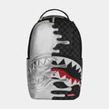 Silver Side Drip Mens Backpack (Silver/Black)