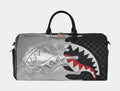 Silver Side Drip Mens Duffle Bag (Black/Silver)