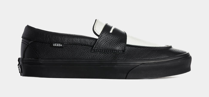 Skate Loafer Mens Lifestyle Shoes (Black/White)