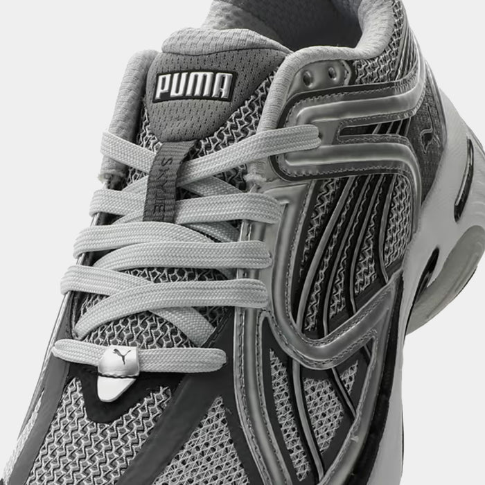 SkyJet Prisco Mens Lifestyle Shoes (Puma Silver/Puma Black/Glacial Gray)